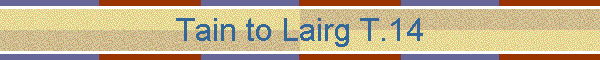 Tain to Lairg T.14